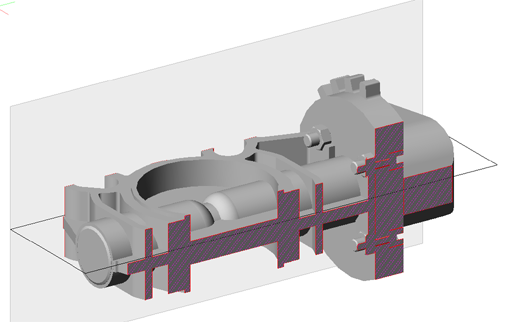 GstarCAD 2018 section plane